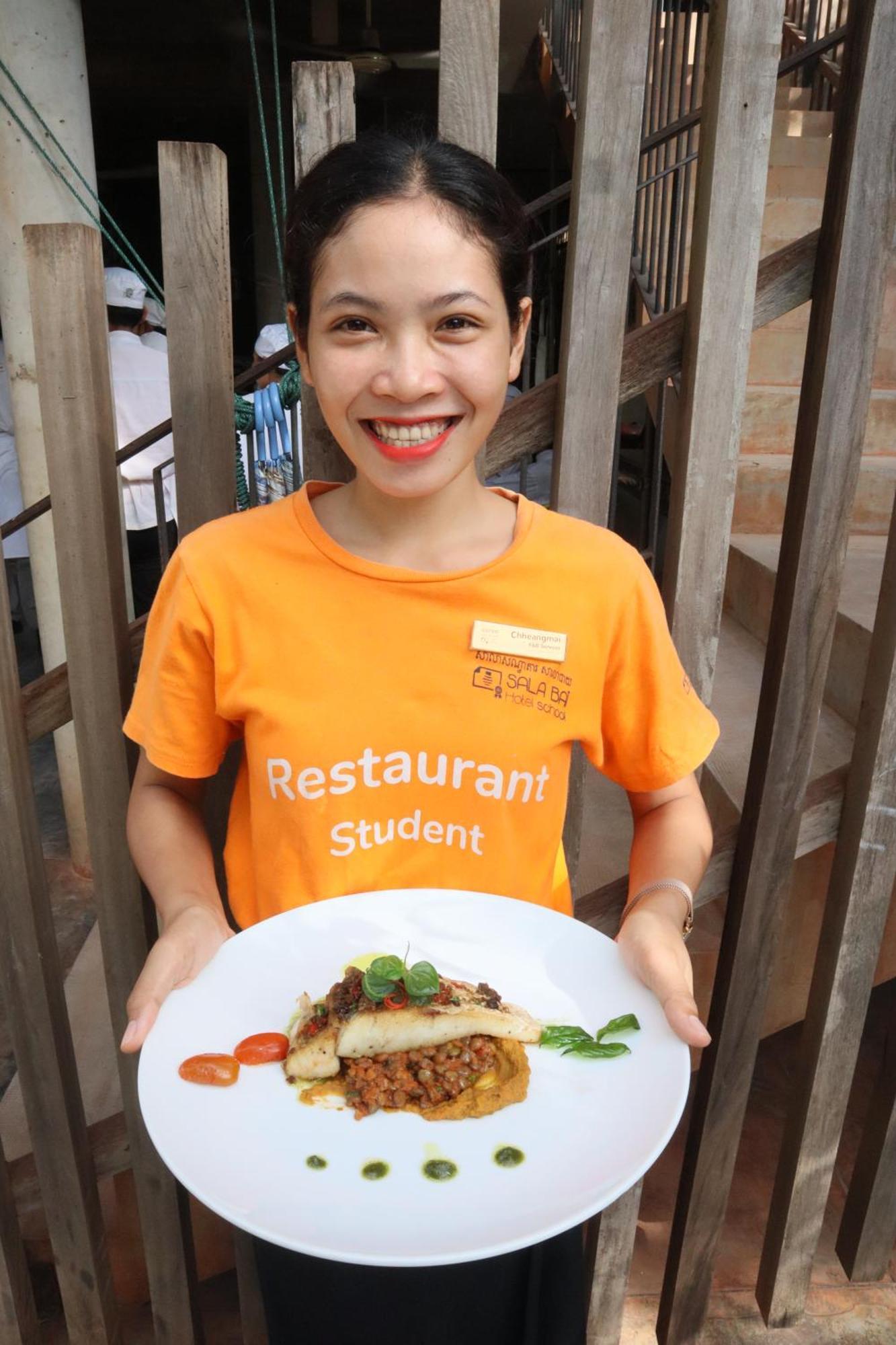 Sala Bai Hotel & Restaurant School Siem Reap Dış mekan fotoğraf