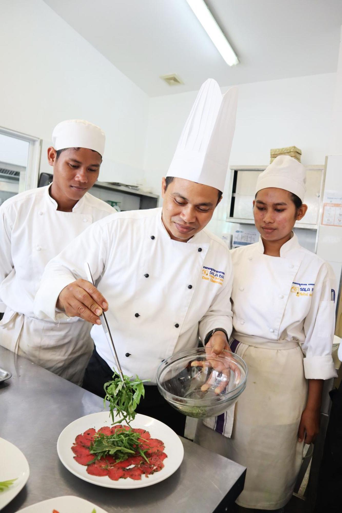 Sala Bai Hotel & Restaurant School Siem Reap Dış mekan fotoğraf