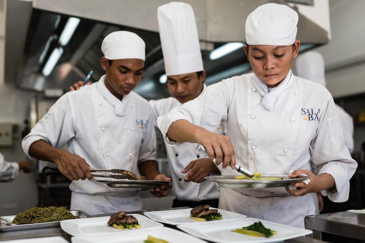 Sala Bai Hotel & Restaurant School Siem Reap Dış mekan fotoğraf