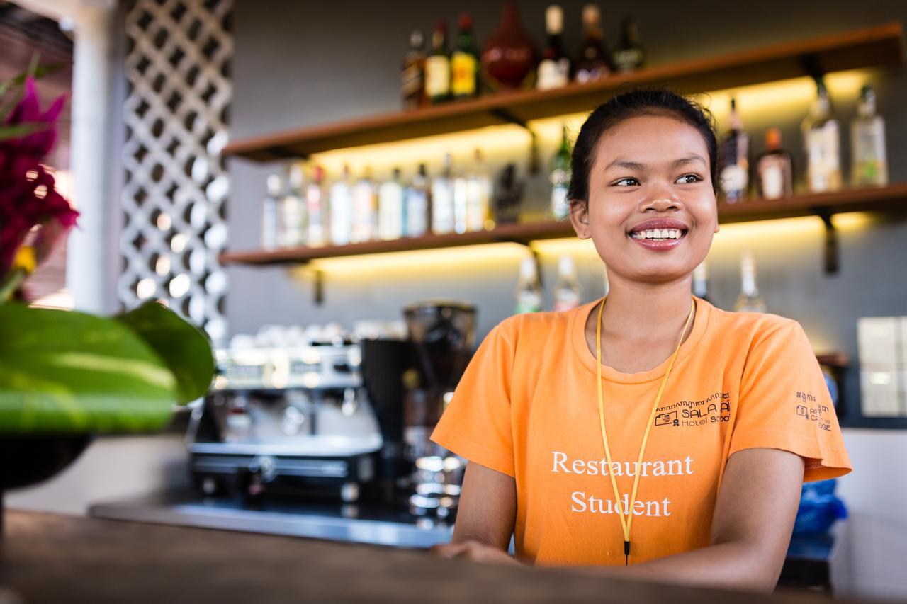 Sala Bai Hotel & Restaurant School Siem Reap Dış mekan fotoğraf