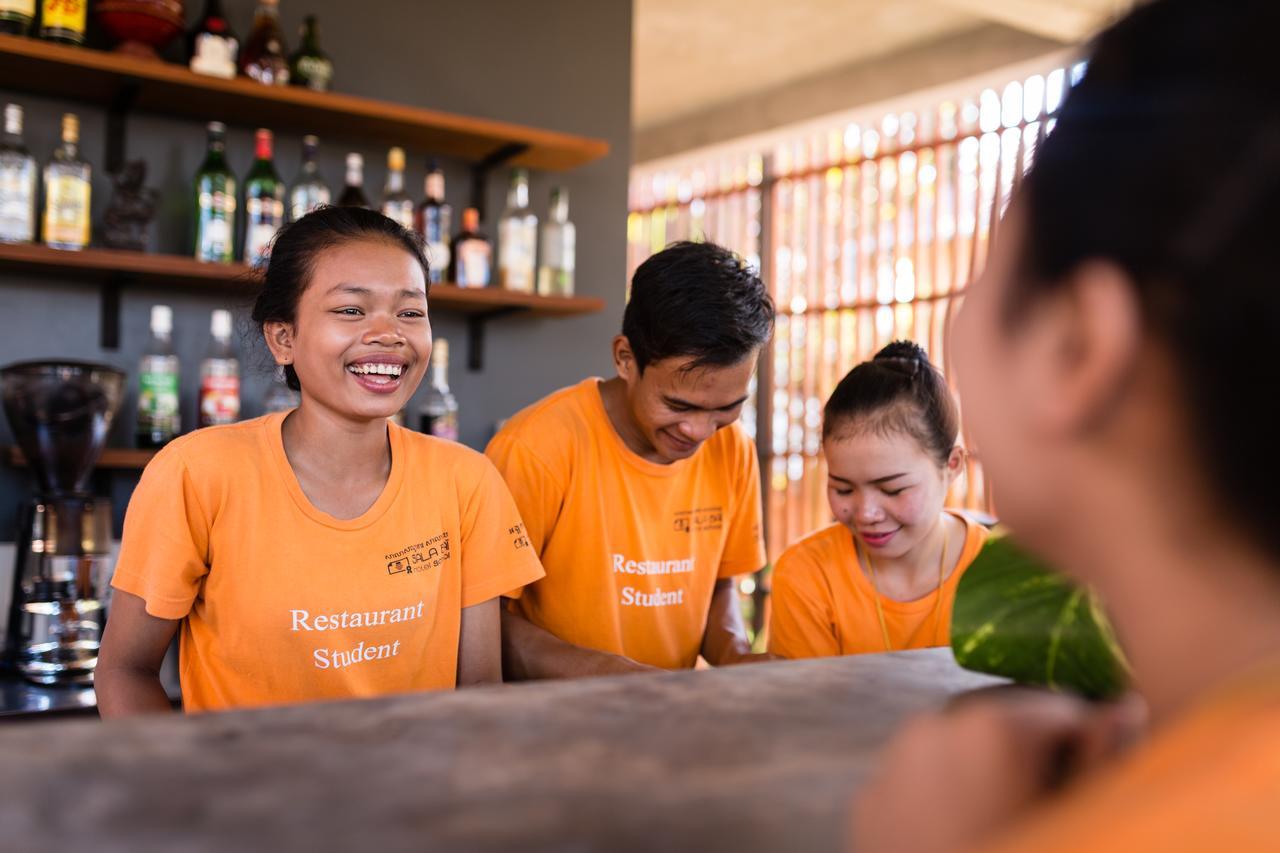 Sala Bai Hotel & Restaurant School Siem Reap Dış mekan fotoğraf
