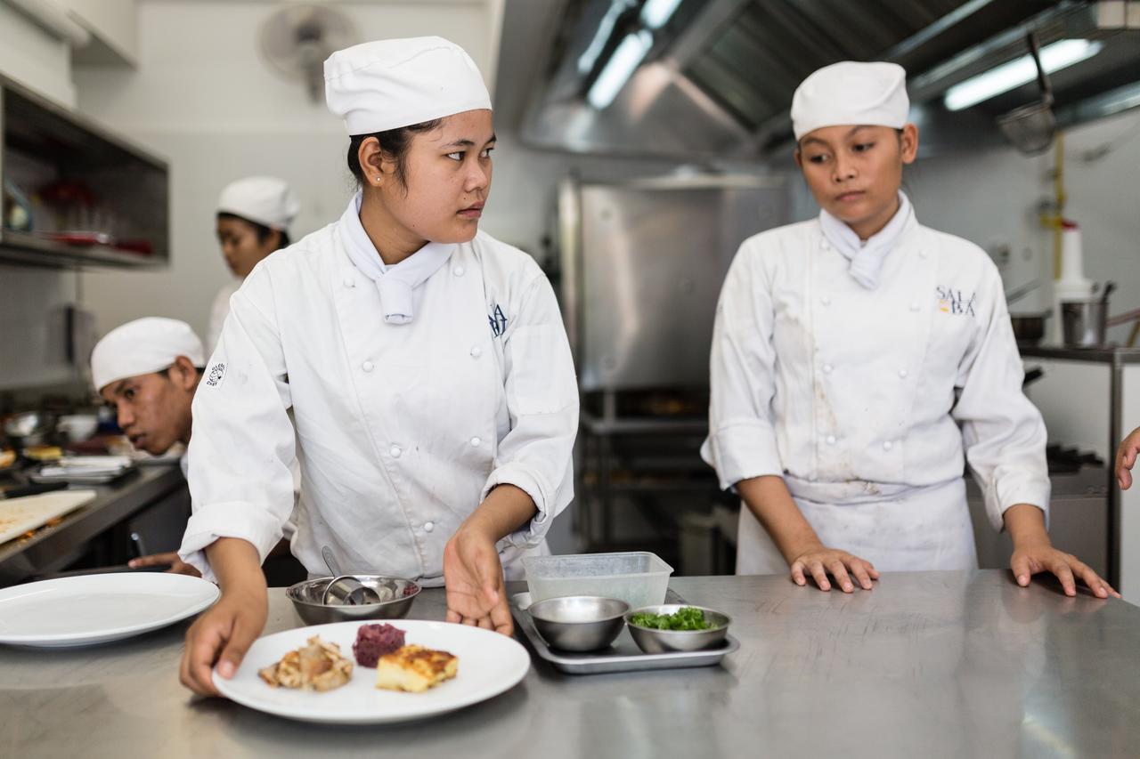 Sala Bai Hotel & Restaurant School Siem Reap Dış mekan fotoğraf