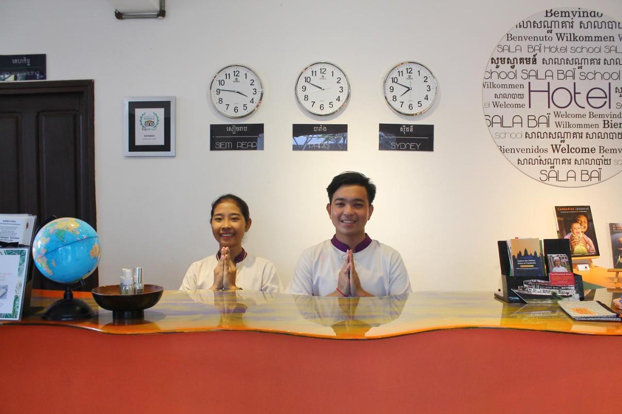 Sala Bai Hotel & Restaurant School Siem Reap Dış mekan fotoğraf